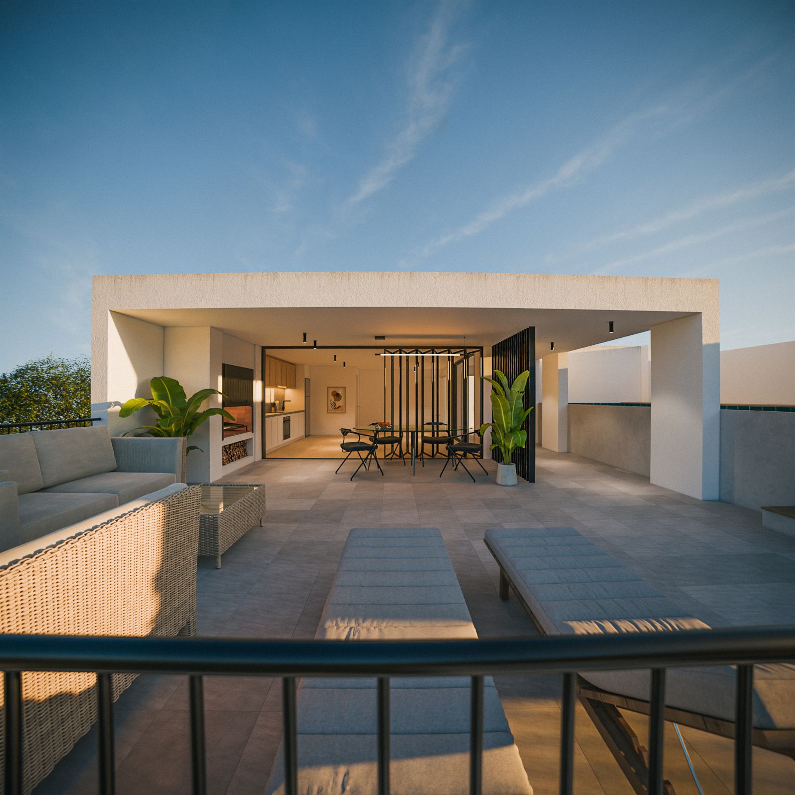 SUM y terraza