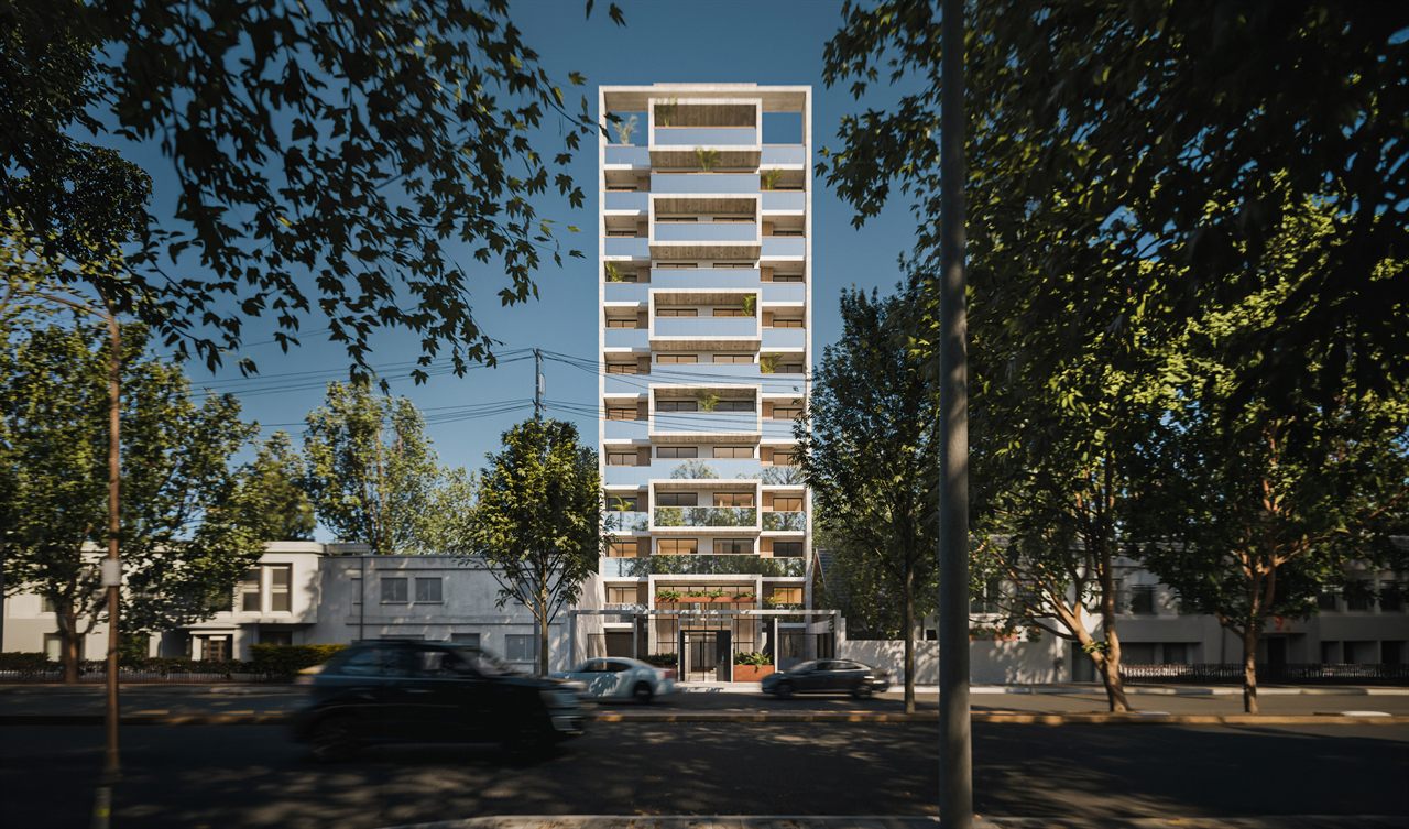 Fachada de Emilia IV en Hurlingham