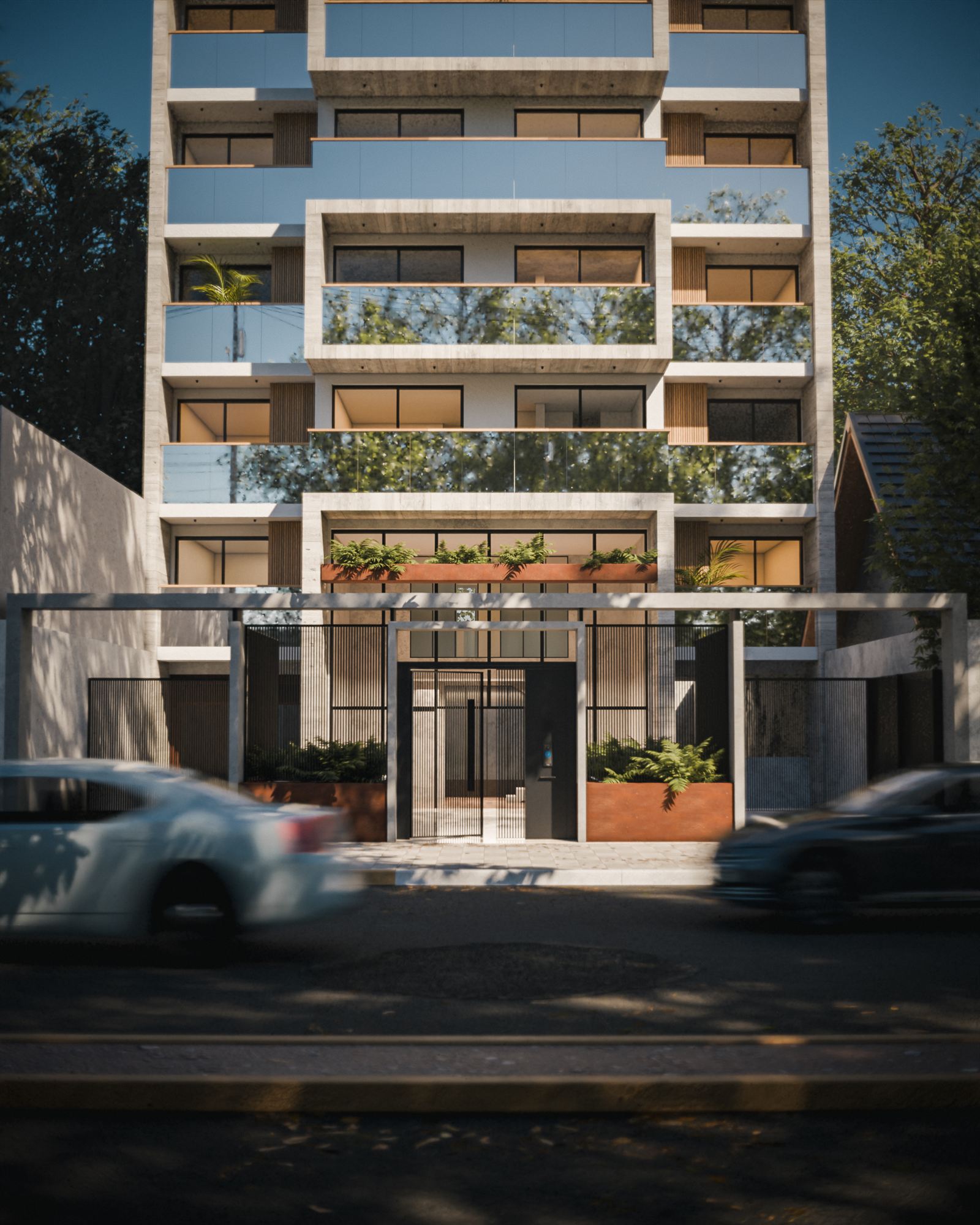 Fachada de Emilia IV en Hurlingham