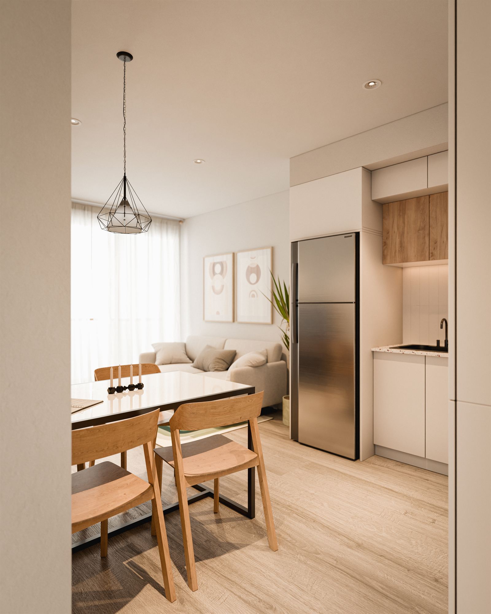 Cocina, detalle de terminaciones