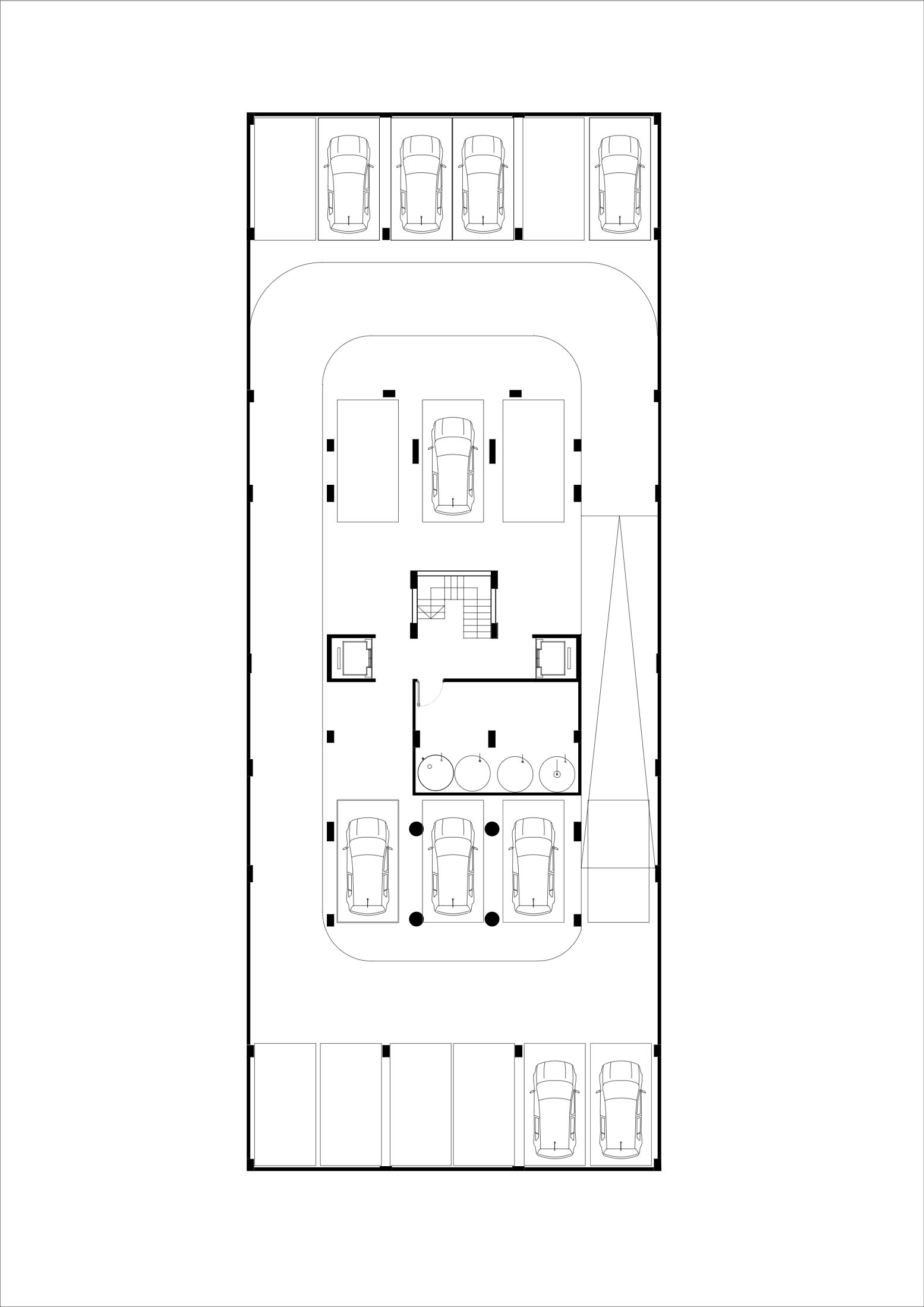 Plano del segundo subsuelo